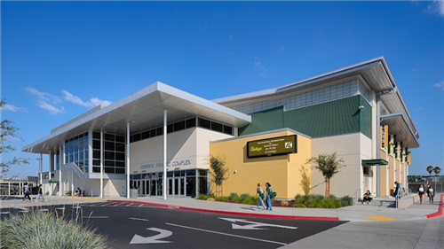 Livermore High Athletic Complex at Night